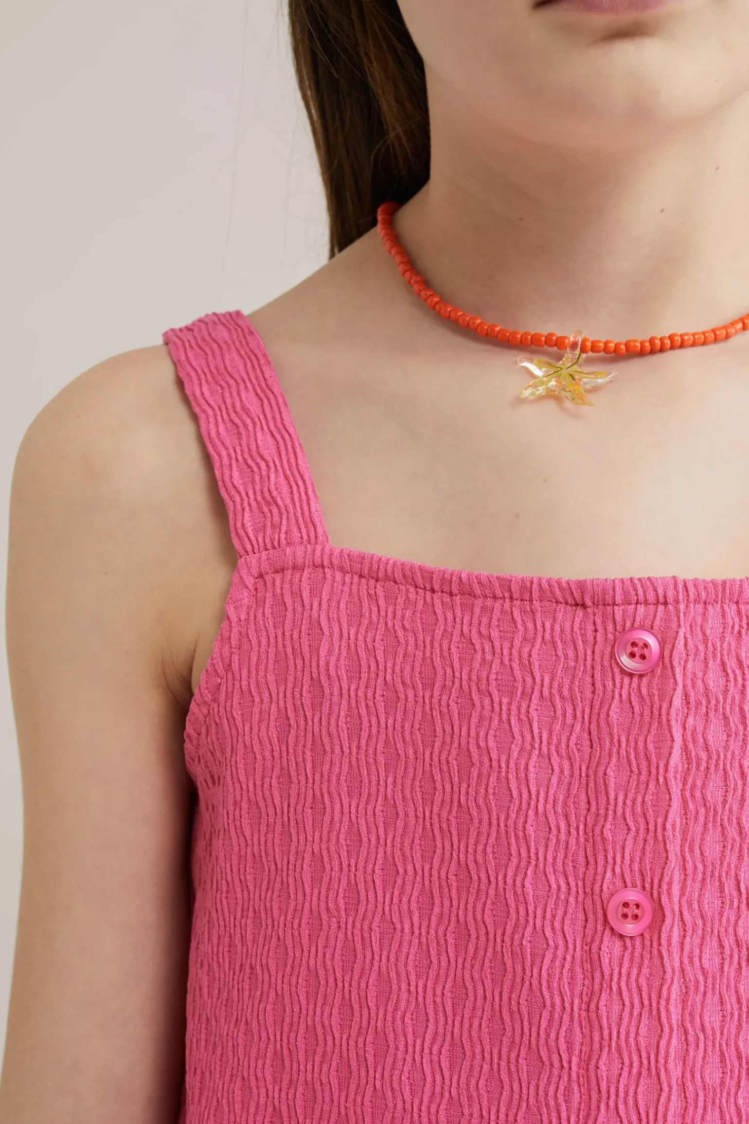 Meisjes top met structuur