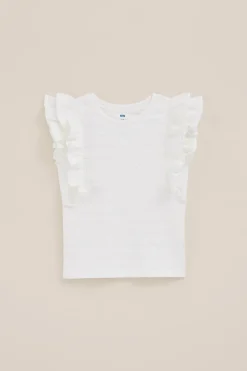Meisjes top met structuur