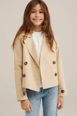 Meisjes trenchcoat