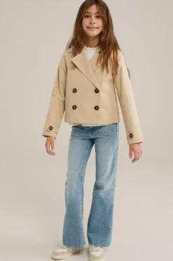 Meisjes trenchcoat