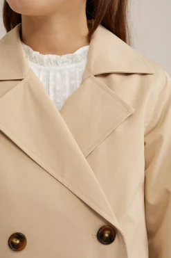 Meisjes trenchcoat