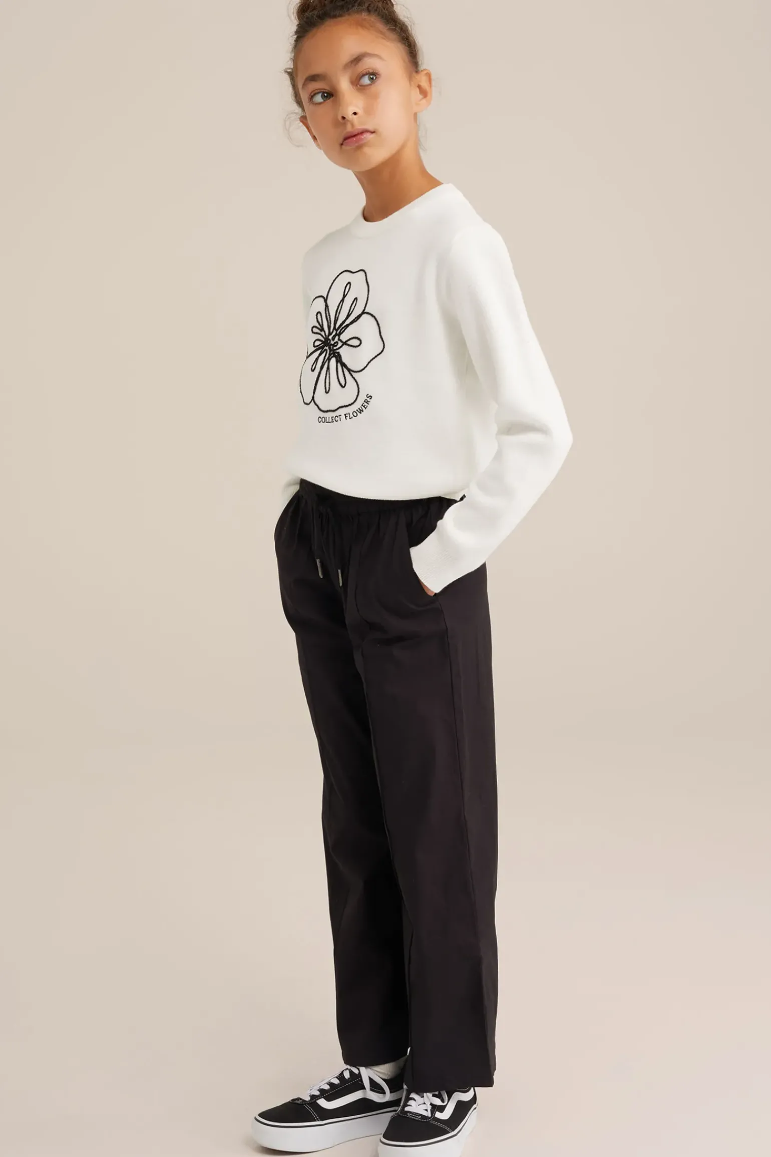 Meisjes trui met embroidery