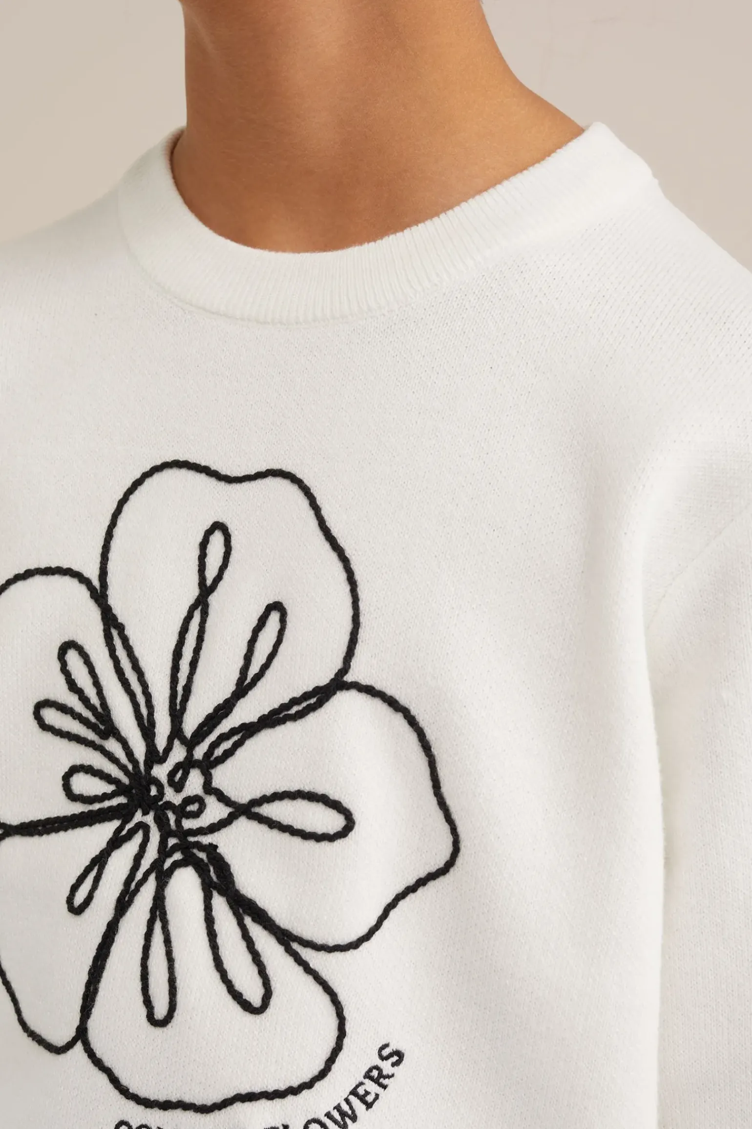 Meisjes trui met embroidery
