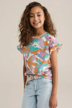 Meisjes T-shirt met dessin