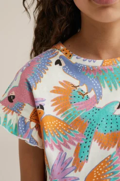 Meisjes T-shirt met dessin