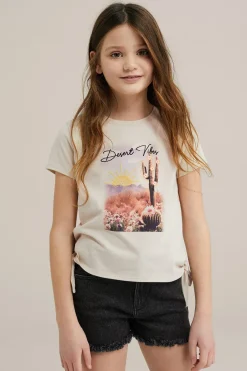 Meisjes T-shirt met dessin