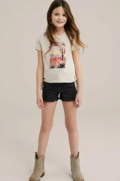 Meisjes T-shirt met dessin