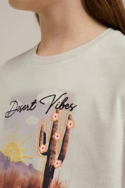 Meisjes T-shirt met dessin