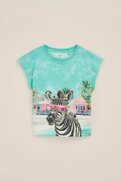 Meisjes T-shirt met dessin