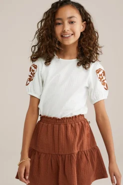 Meisjes T-shirt met embroidery