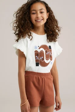 Meisjes T-shirt met embroidery