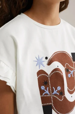 Meisjes T-shirt met embroidery