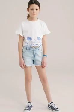 Meisjes T-shirt met embroidery