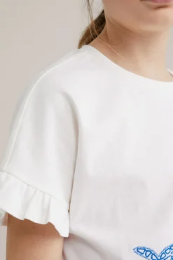 Meisjes T-shirt met embroidery