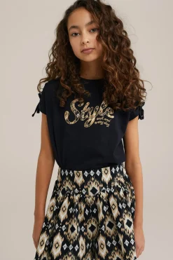 Meisjes T-shirt met embroidery