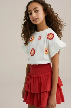 Meisjes T-shirt met embroidery