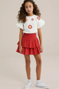 Meisjes T-shirt met embroidery