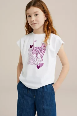Meisjes T-shirt met embroidery