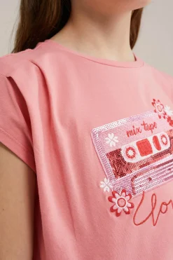 Meisjes T-shirt met embroidery