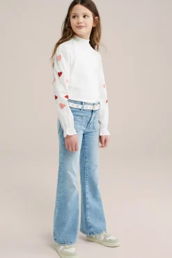 Meisjes T-shirt met embroideries