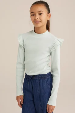 Meisjes T-shirt met glittergaren
