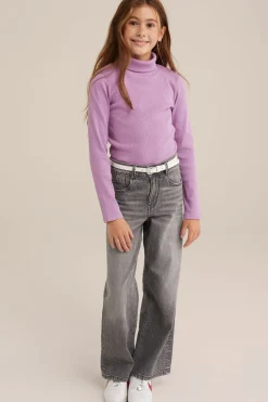 Meisjes T-shirtmet glittergaren
