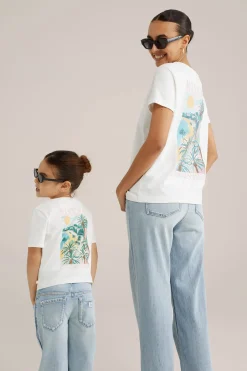 Meisjes T-shirt met met opdruk