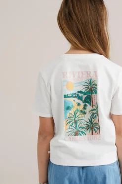 Meisjes T-shirt met met opdruk
