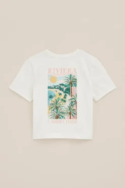 Meisjes T-shirt met met opdruk