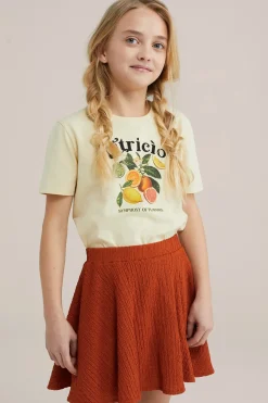 Meisjes T-shirt met opdruk