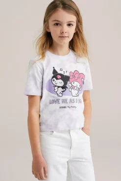 Meisjes T-shirt met opdruk