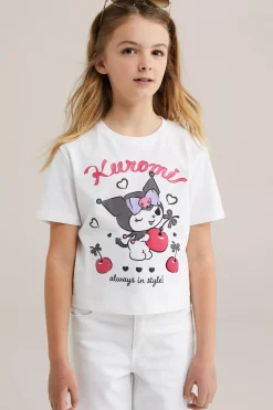 Meisjes T-shirt met opdruk