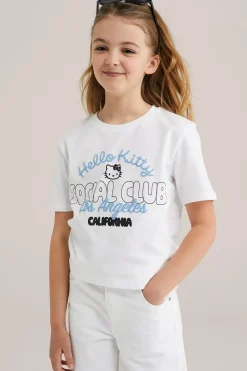 Meisjes T-shirt met opdruk