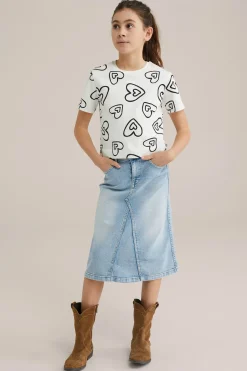 Meisjes T-shirt met opdruk