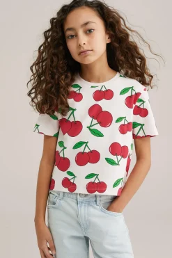 Meisjes T-shirt met opdruk