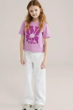 Meisjes T-shirt met opdruk