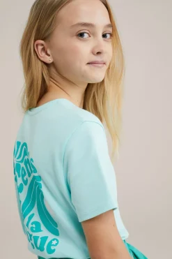 Meisjes T-shirt met opdruk