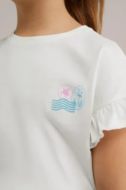 Meisjes T-shirt met opdruk