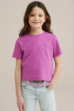 Meisjes T-shirt met opdruk