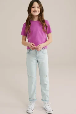Meisjes T-shirt met opdruk
