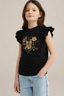 Meisjes T-shirt met opdruk