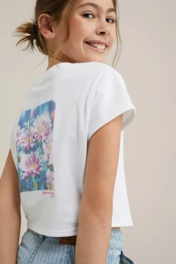 Meisjes T-shirt met opdruk
