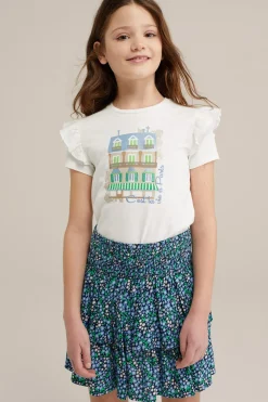 Meisjes T-shirt met opdruk