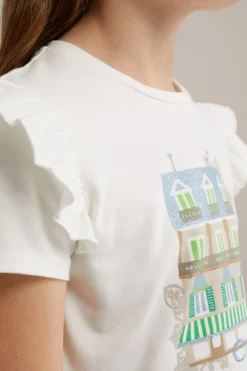 Meisjes T-shirt met opdruk