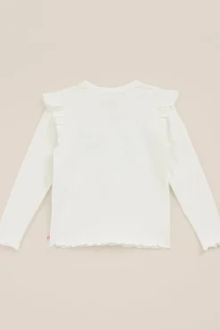 Meisjes T-shirt met pailletten opdruk