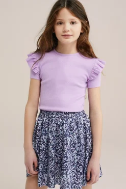 Meisjes T-shirt met ruches