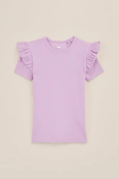 Meisjes T-shirt met ruches