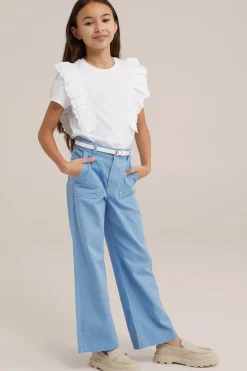 Meisjes T-shirt met ruches