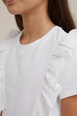 Meisjes T-shirt met ruches