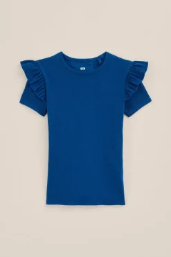 Meisjes T-shirt met ruches